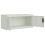VidaXL vidaXL Aktenschrank Hellgrau 90x40x220 cm Stahl 5