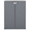VidaXL vidaXL Gartenschrank Grau 65x45x88 cm PP Rattan-Optik 3