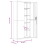VidaXL vidaXL Aktenschrank Hellgrau 90x40x200 cm Stahl 11