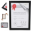 (black) A4 Photo Frame MDF Freestanding and Wall Hanging 3