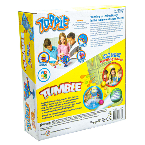 Goliath Topple and Tumble 2 Games-in-1 2