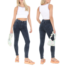 (UK 8) BRAVE SOUL SHELLY Womens Denim Jeans Slim Fit