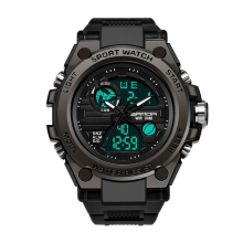 (BK) G Shock Watches mens  Military Sport Gshock Style Dual Display Male Watch