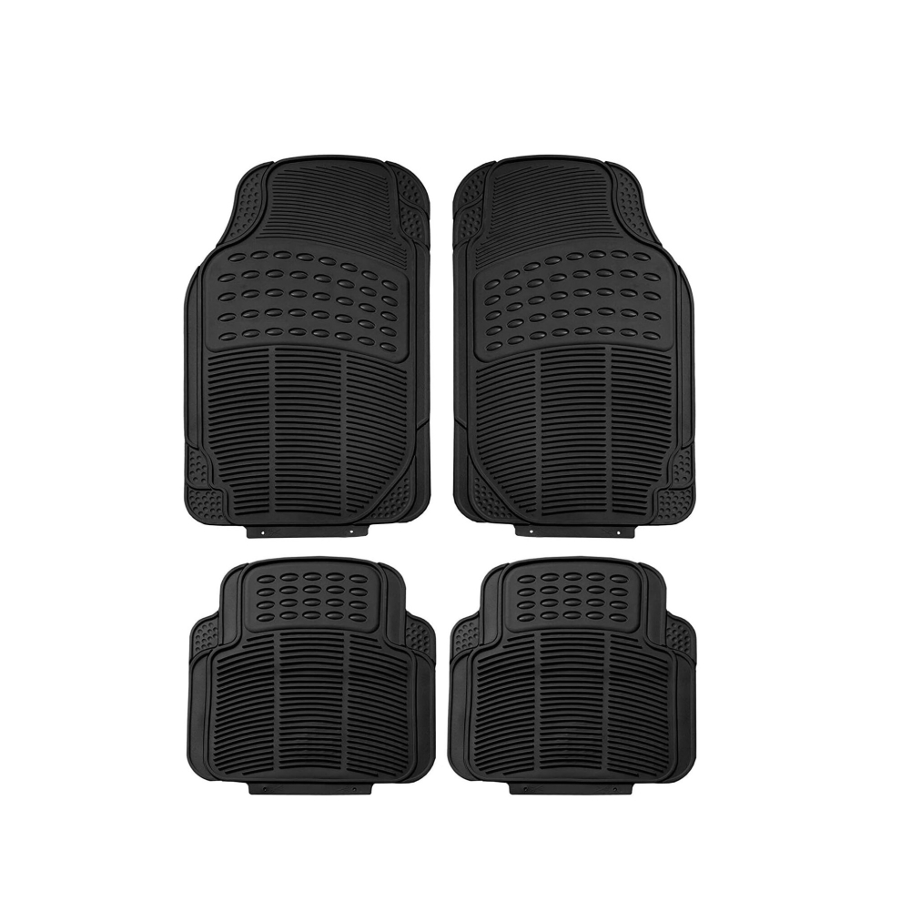 4 Pieces Universal Rubber Car Mat 5021231874739