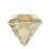 Gold Foil Diamond Mini Pinata Decoration 15cm 1