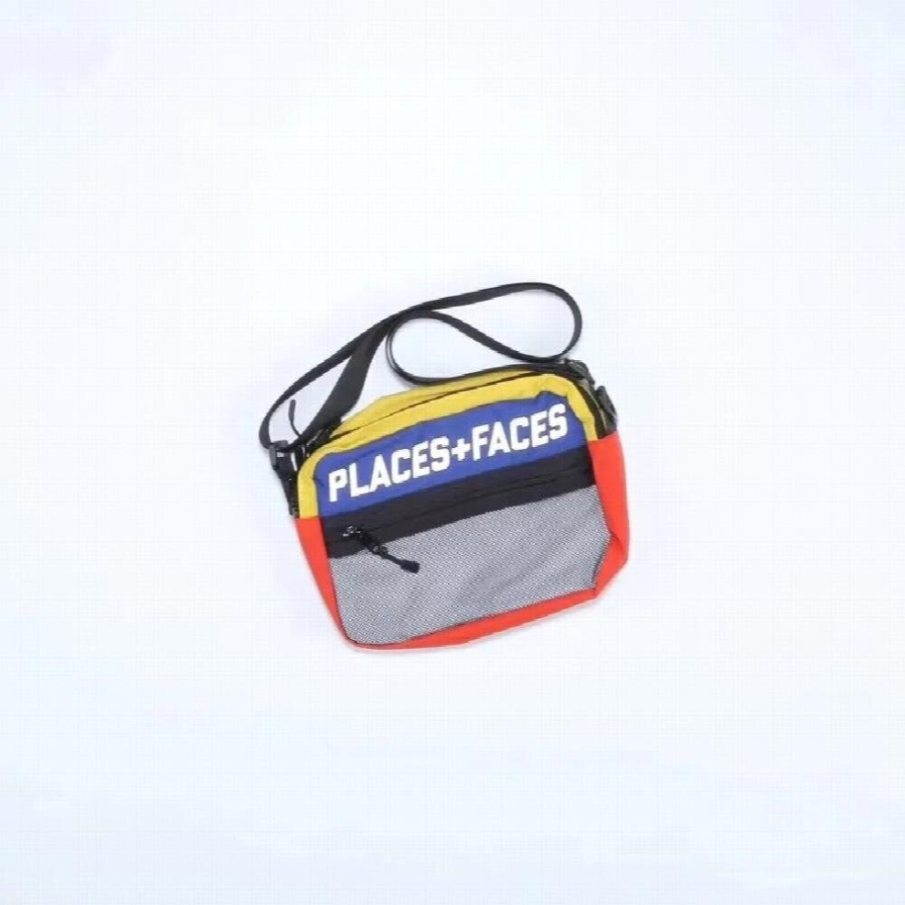 Reflective Places+Faces Waist Bag Hip Hop Package Boy Girl Couple P+F Crossbody Places Faces Bags Satchel-image-OPC-PCXKZJJ-NEW