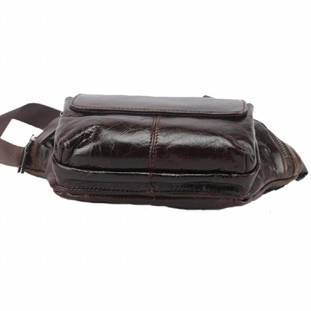 Leather waist bag for men fanny pack Leather belt bag waist pack bum bag money belt waist pouch molle pochete-image-OPC-PCXKZXY-NEW
