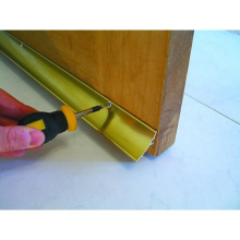 Stormguard 07SR0130838G 32mm Rain Deflector Drip Weather Bar - Gold