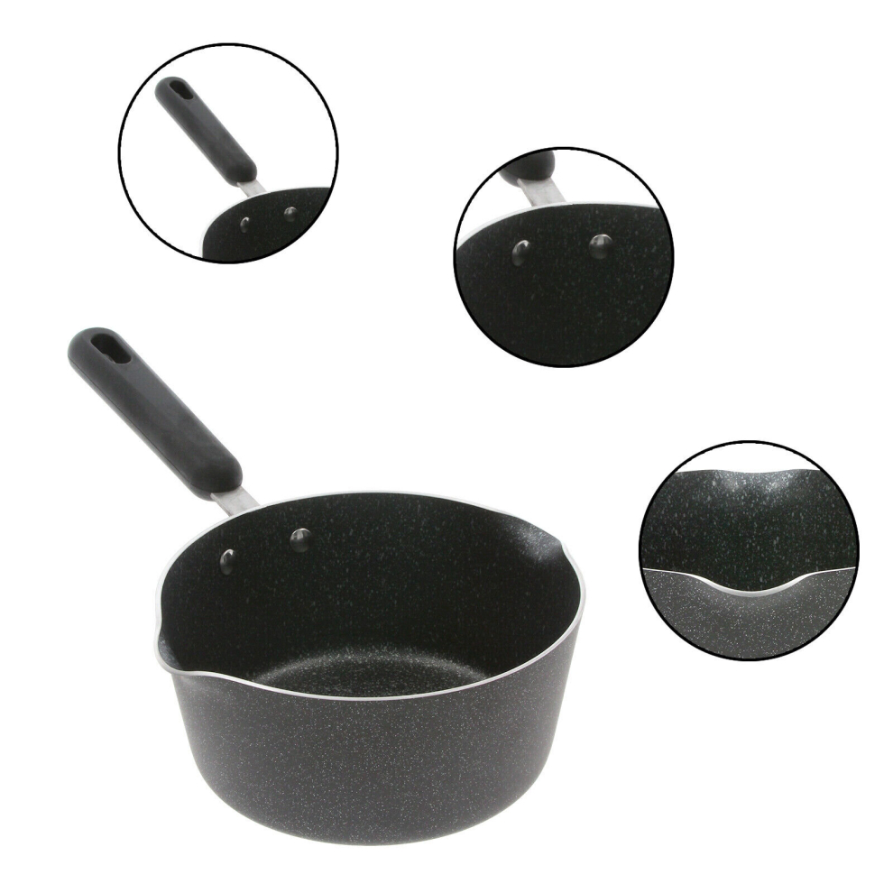 (20 cm) Non Stick Milk Pan Aluminium Saucepan Induction