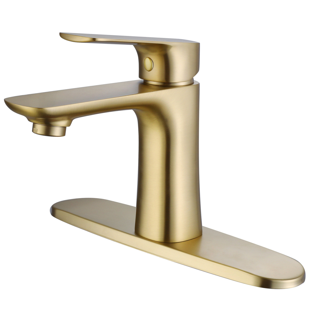 (Blue) High Qualityï¼Gold Bathroom Vessel Sink Faucet Is Made Of Solid Brass To Ensure High Quality, Premium Cartridge For Smooth, Drip-Free Performa 6945080707903