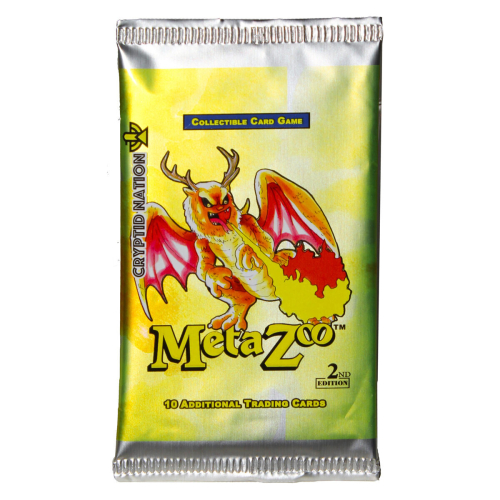 Asmodee MetaZoo TCG: Cryptid Nation 2nd Edition Booster Pack 2