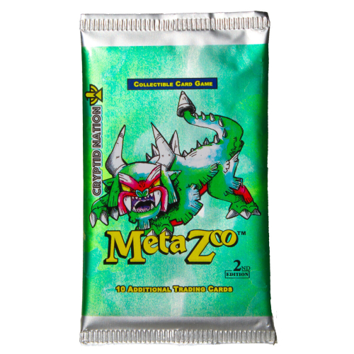 Asmodee MetaZoo TCG: Cryptid Nation 2nd Edition Booster Pack 1