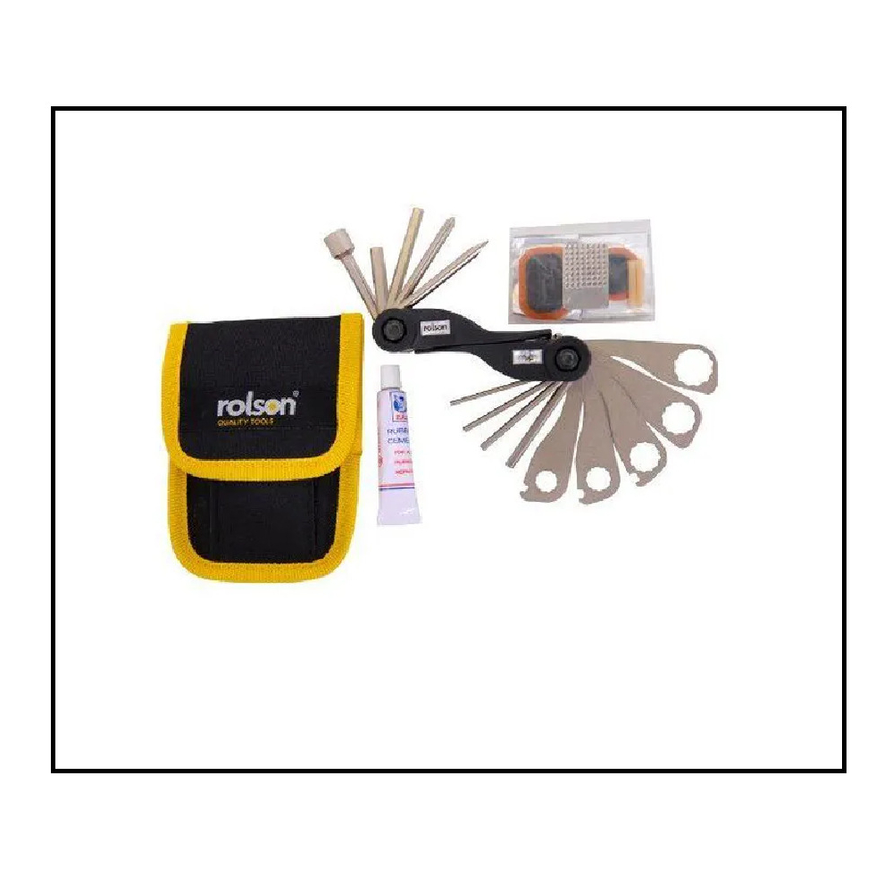 Bicycle Repair Tool and Puncture Kit, Bike Maintenance Kit,