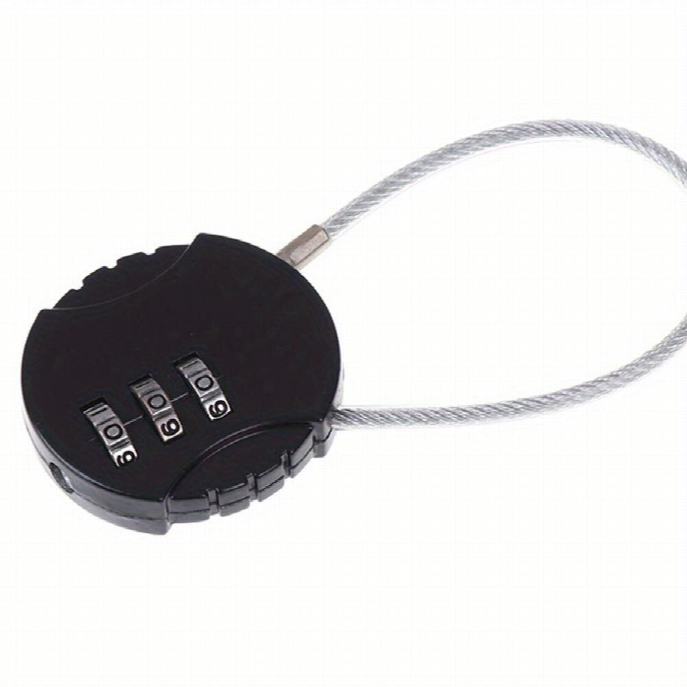 Wire Rope Combination Lock Padlock Luggage Bike Custom Combination Lock Ball Combination Lock 885664841844