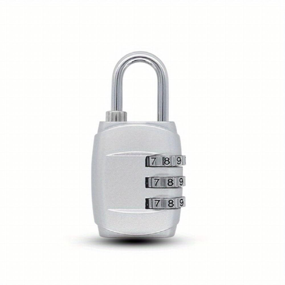 1Pc Password Lock Zinc Alloy Padlock Gym Locker Travel Luggage Lock 885664842346