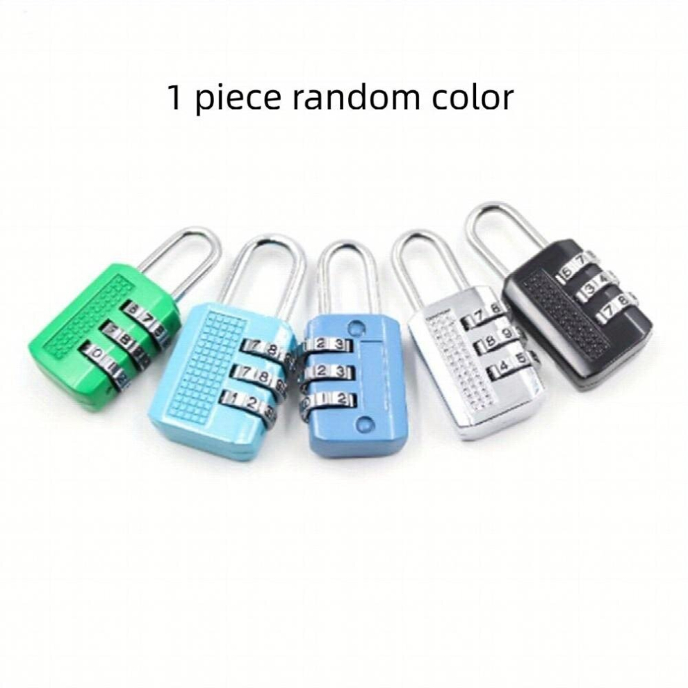 1Pc 20Mm Zinc Alloy Password Lock Security Password Padlock For Gym Backpack Assorted Varieties 885664850549