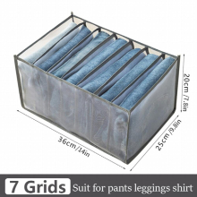 1pc Pants Clothes Storage Box Jeans Storage Box Wardrobe Clothes Storage Box Underwear Socks T shirt Pants Storage Box