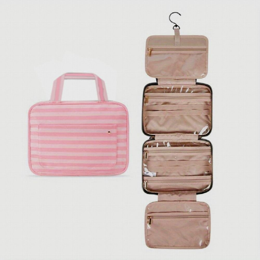 Travel Toiletry Wash Bag Portable Lightweight Hanging Organizer Versatile Makeup Bag-image-OPC-PCXMDCT-NEW