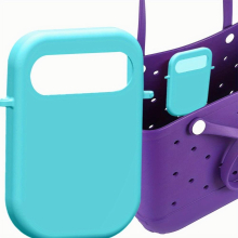 Phone Holder Beach Bag Accessories Cell Phone Holder For Rubber Tote Bag Insert Charm Organizer Travel Accessories