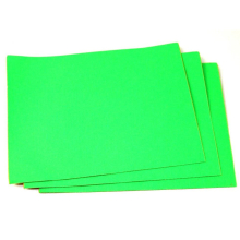 (Super Bright Green) Minerva Self Adhesive 9x12inch Felt Fabric Sheets - each