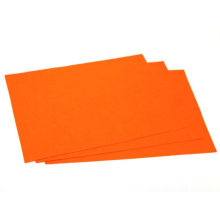 (Jaffa Orange) Minerva Self Adhesive 9x12inch Felt Fabric Sheets - each