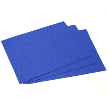 Minerva Core Range Self Adhesive 9x12inch Felt Fabric Sheets Royal Blue - per pack of 10