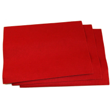 Minerva Core Range Self Adhesive 9x12inch Felt Fabric Sheets Berry Red - per pack of 10