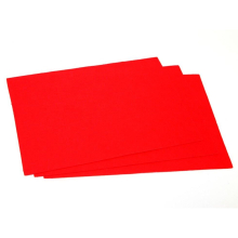(Red) Minerva Self Adhesive 9x12inch Felt Fabric Sheets - each