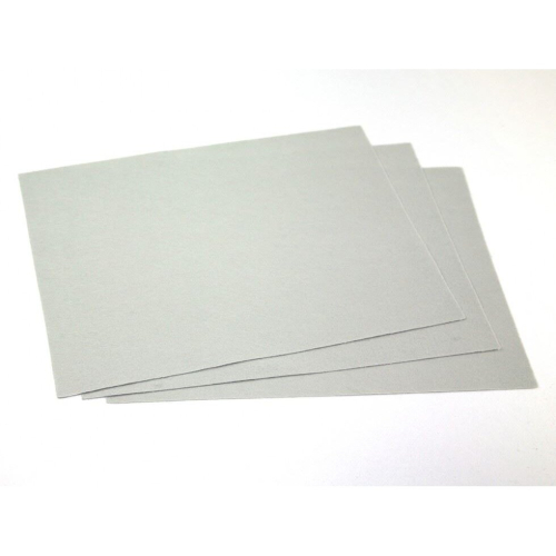 (Silver Grey) Minerva Self Adhesive 9x12inch Felt Fabric Sheets - each