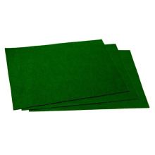 Minerva Core Range Self Adhesive 9x12inch Felt Fabric Sheets Olive Green - per pack of 10