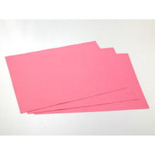 Minerva Core Range Self Adhesive 9x12inch Felt Fabric Sheets Flamingo Pink - per pack of 10