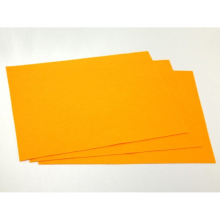 (Sunflower Yellow) Minerva Self Adhesive 9x12inch Felt Fabric Sheets - each