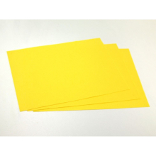 (Yellow) Minerva Self Adhesive 9x12inch Felt Fabric Sheets - each
