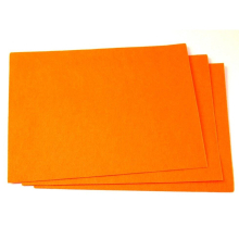 (Super Bright Orange) Minerva Self Adhesive 9x12inch Felt Fabric Sheets - each