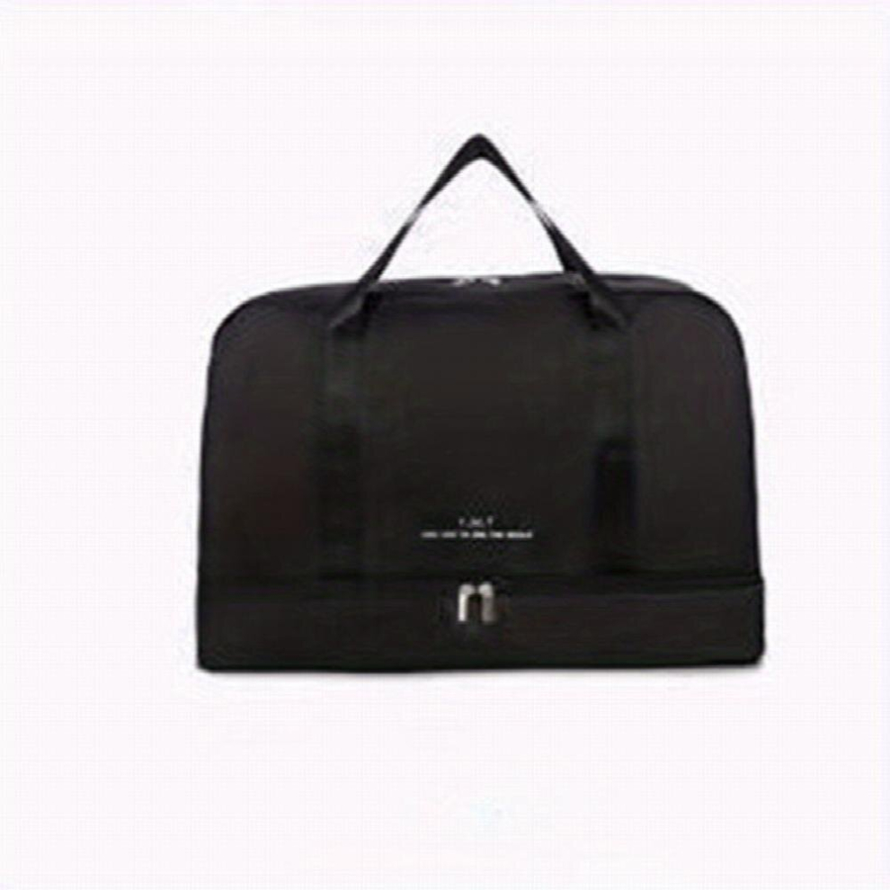 Minimalist Solid Travel Duffle Bag Large Capacity Luggage Bag Portable Storage Handbag-image-OPC-PCXMDNK-NEW