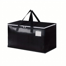 1pc Extra Large Moving Boxes Moving Bags With Zipper Carrying Handles And Tag Pocket