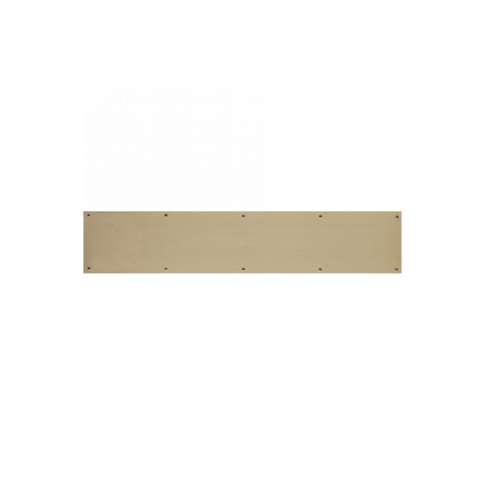 Brass Accents A09-P0628-609 6 In. X 28 In. Kick Plate Antique Brass Screw Mount 714983577687