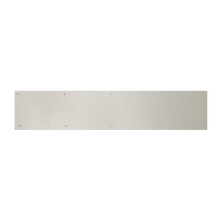 Brass Accents A09-P0628-619MAG 6 in. x 28 in. Kick Plate Satin Nickel Magnetic Mount