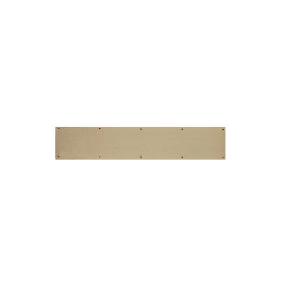 Brass Accents A09-P0628-609Adh 6 In. X 28 In. Kick Plate Antique Brass Adhesive Mount 714983577670