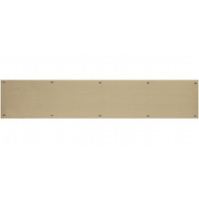 Brass Accents A09-P0840-609 8 in. x 40 in. Kick Plate Antique Brass Screw Mount