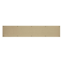 Brass Accents A09-P0628-609MAG 6 in. x 28 in. Kick Plate Antique Brass Magnetic Mount