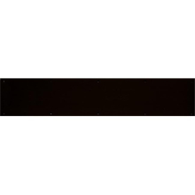 Brass Accents A09-P0628-DBMAG 6 in. x 28 in. Kick Plate Dark Bronze Aluminum Magnetic Mount