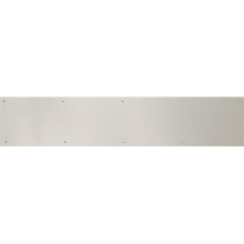 6 x 30 in. Screw Mount Satin Nickel Kick Plate