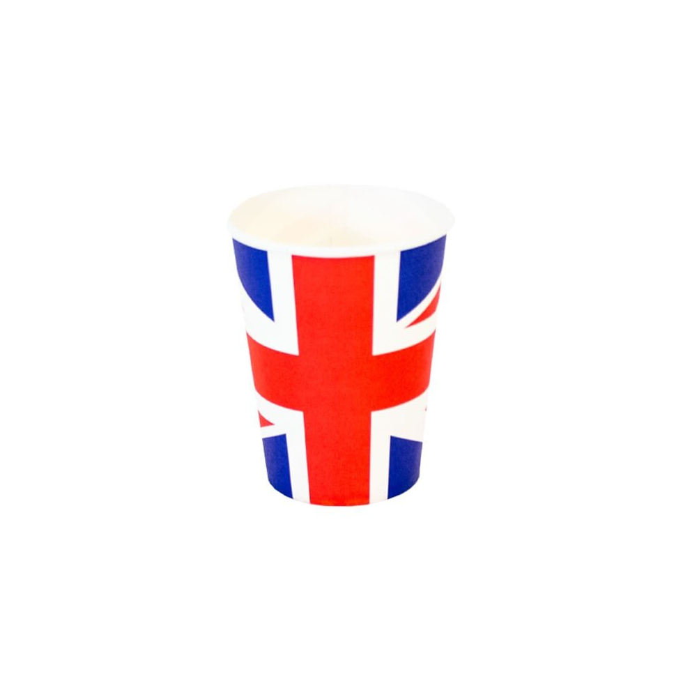 Union Jack Paper Cups 270ml - Pack of 10