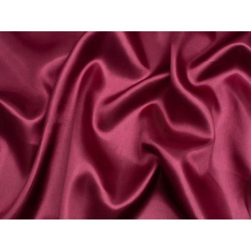 (Wine) Minerva Liquid Satin Fabric - per metre