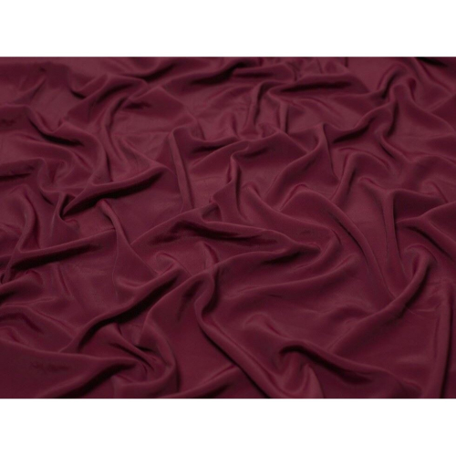 (Wine) Minerva Polyester Morrocaine Crepe - per metre