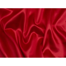 (Red) Minerva Liquid Satin Fabric - per metre