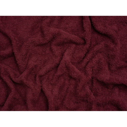 (Bordeaux) Minerva Core Range Luxury Cotton Towelling - per metre