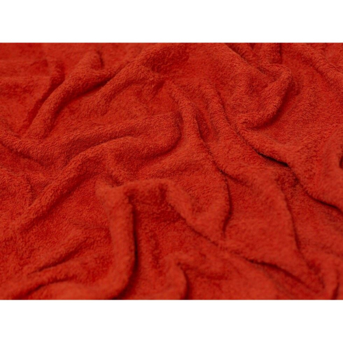 (Rust) Minerva Core Range Luxury Cotton Towelling - per metre