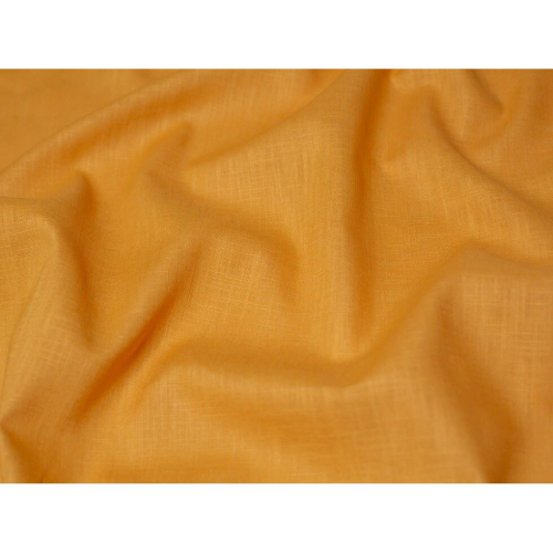 (Mustard) Minerva Textured 100% Ramie Linen - per metre